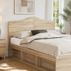 Brown Engineered Wood Headboard - Practical Style
