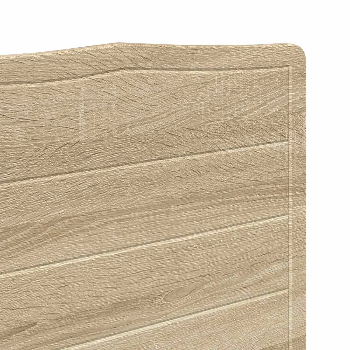 Headboard Sonoma Oak Engineered Wood Brown Modern Bedroom Furniture Minimalist