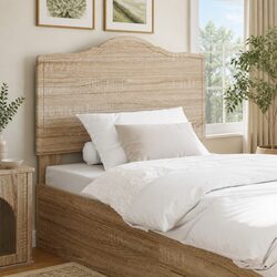 Value-Focused Sonoma Oak Engineered Wood Headboard