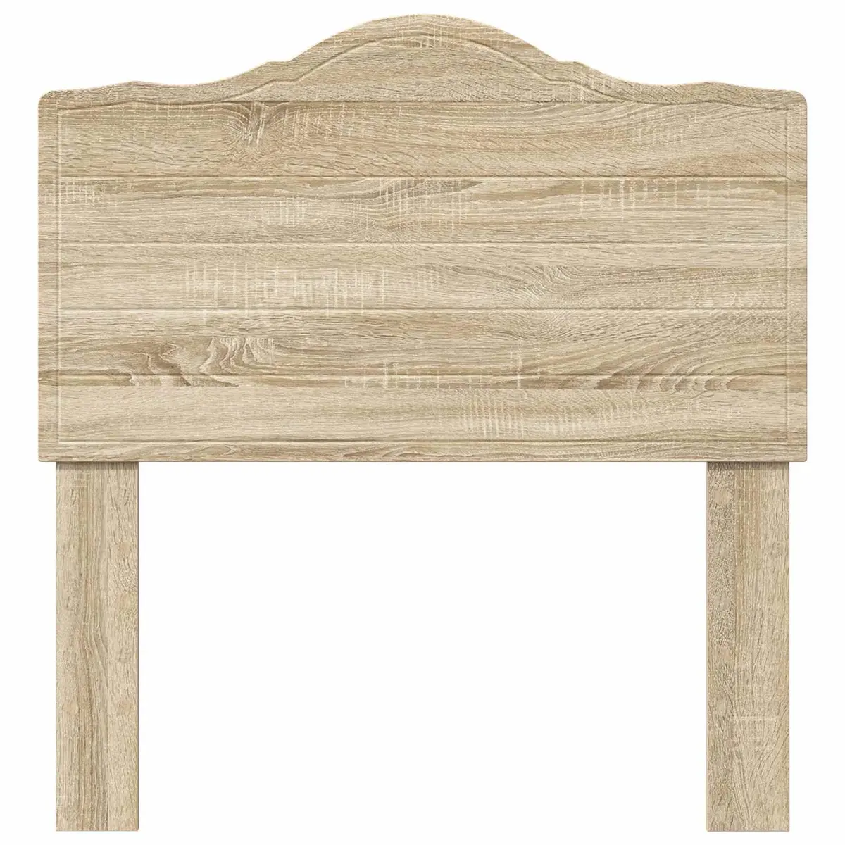 Headboard Sonoma Oak Engineered Wood Modern Bedroom Furniture Brown Minimalist