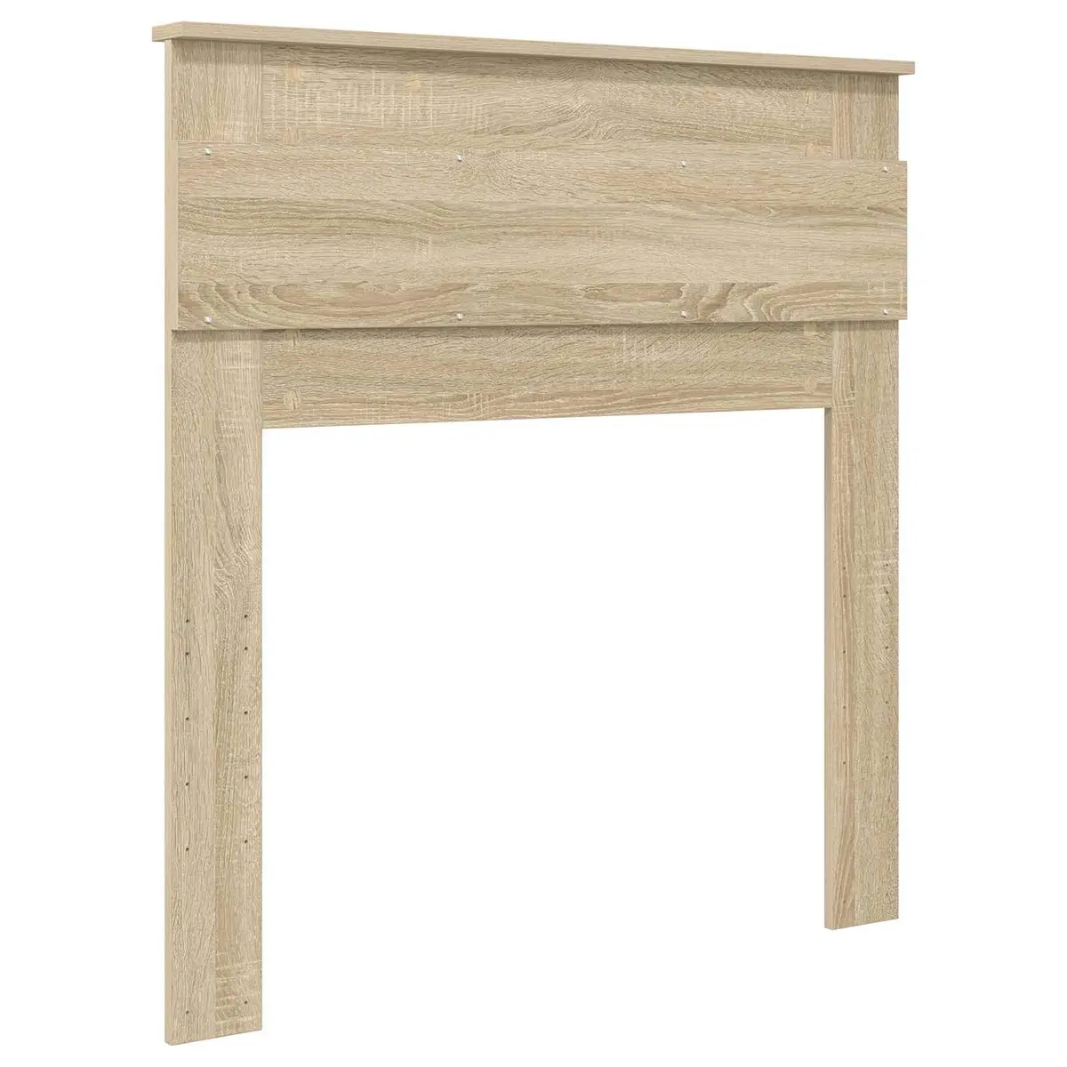 Brown Engineered Wood Headboard