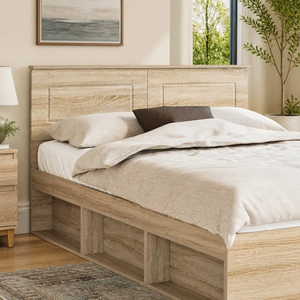Brown Headboard for Long-lasting Use