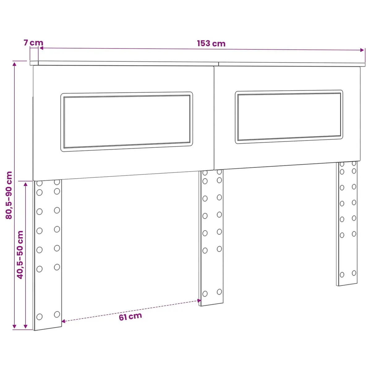 Brown Headboard for Long-lasting Use