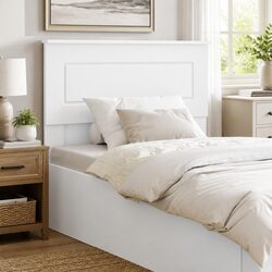 Warm White Headboard Offering Style and Value