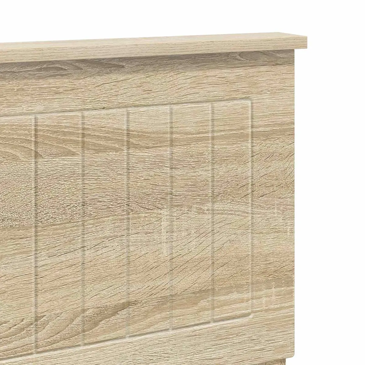 Headboard in Brown Sonoma Oak