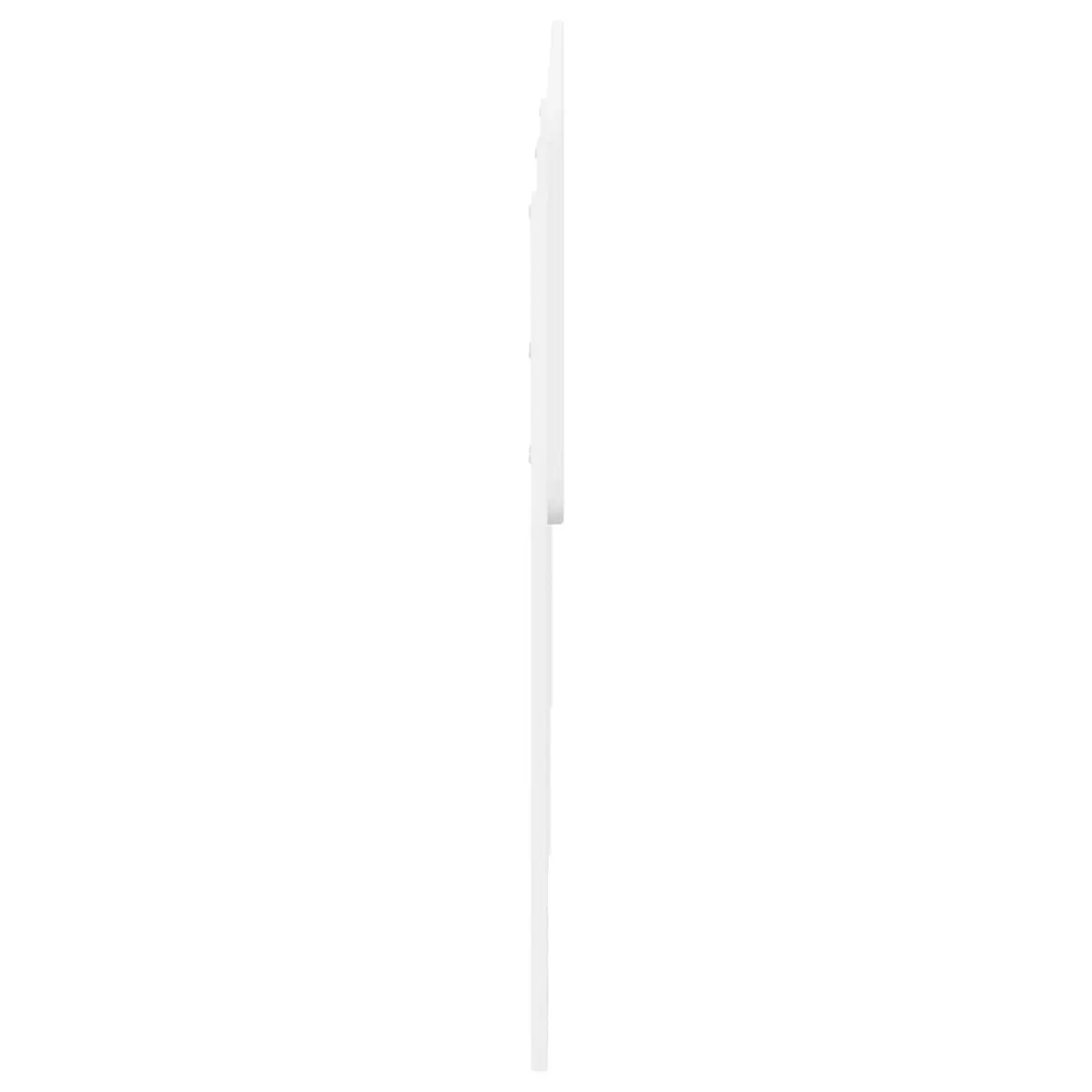 Engineered Wood Headboard Modern Minimalist Bedroom Furniture White
