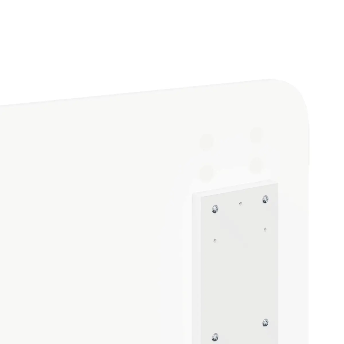 Engineered Wood Headboard Modern Minimalist Bedroom Furniture White