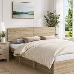 Warm and Reliable Modern Brown Headboard for Your Space