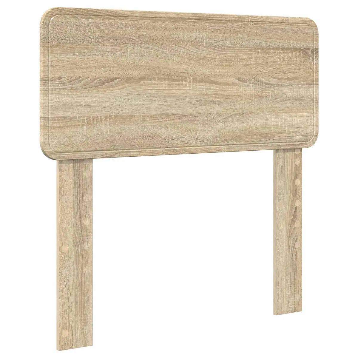 Headboard Sonoma Oak Engineered Wood Brown Modern Minimalist Bedroom Furniture