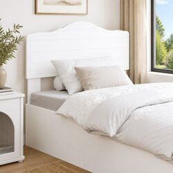 Quality White Headboard for Minimalist Bedrooms