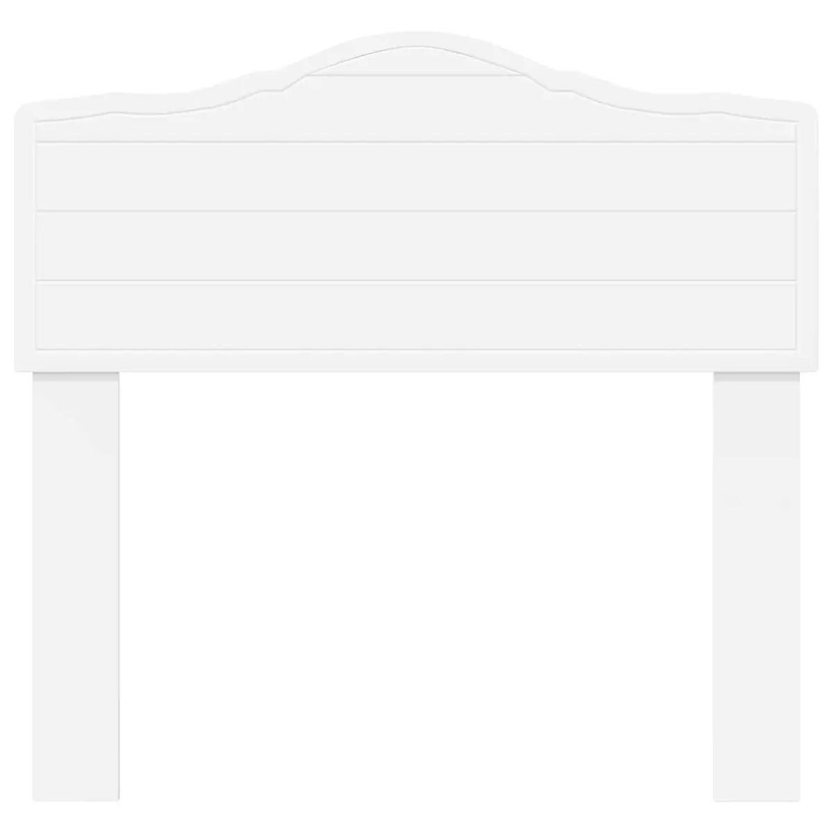 White Headboard for Minimalist Bedrooms