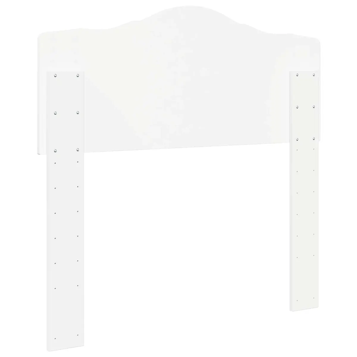 White Headboard for Minimalist Bedrooms