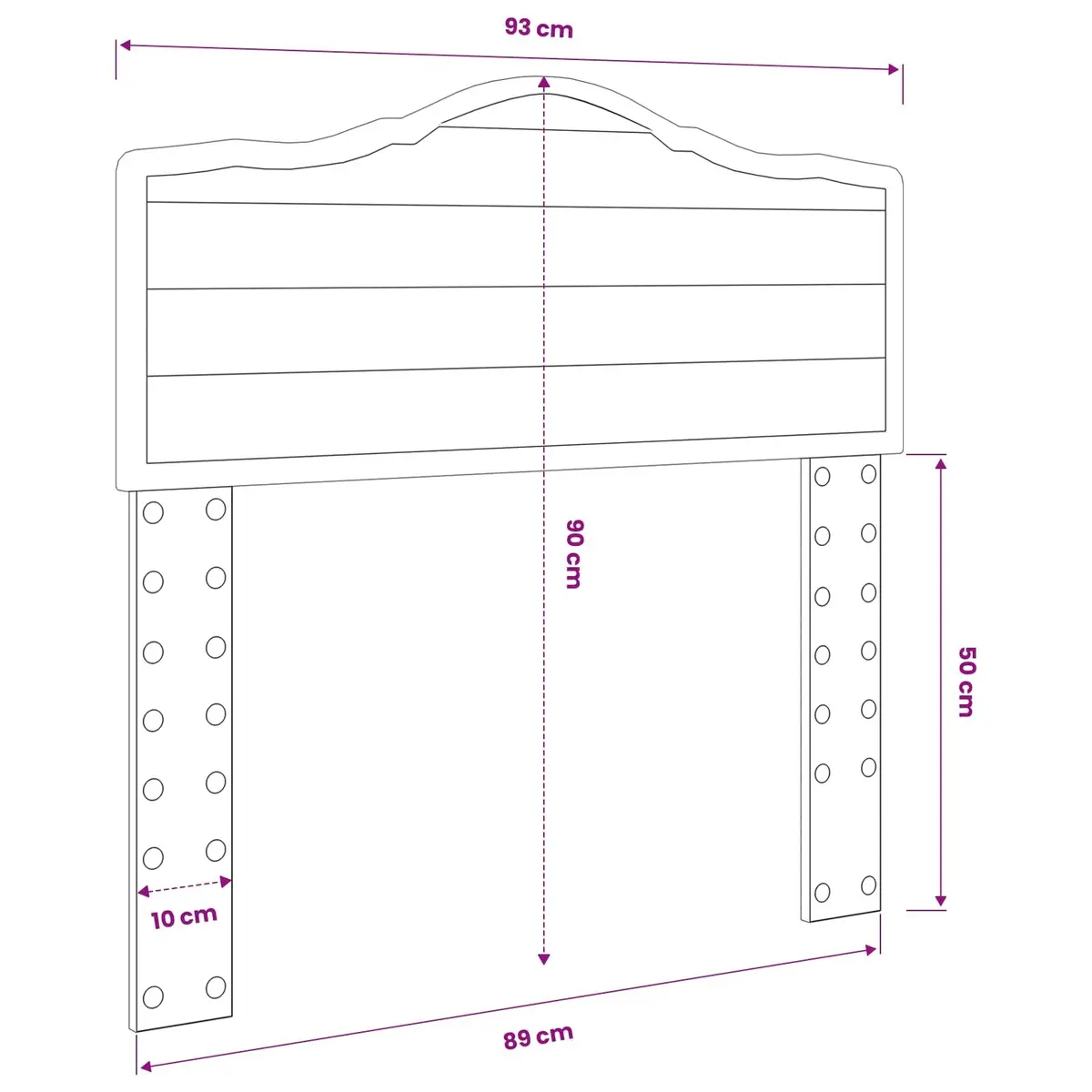 Engineered Wood Headboard