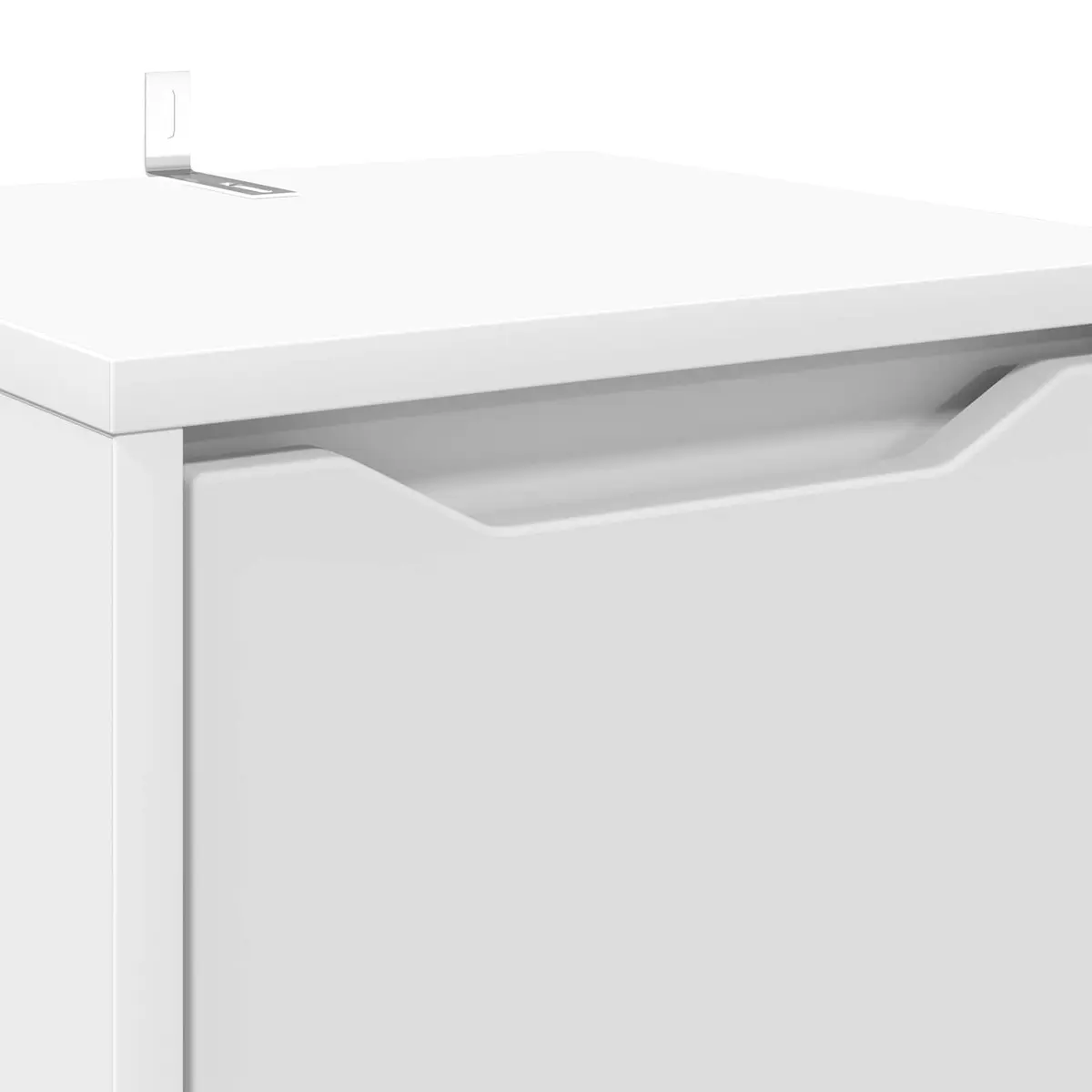 Bathroom Vanity Cabinet Storage Unit 30.5 x 30 x 101 cm White