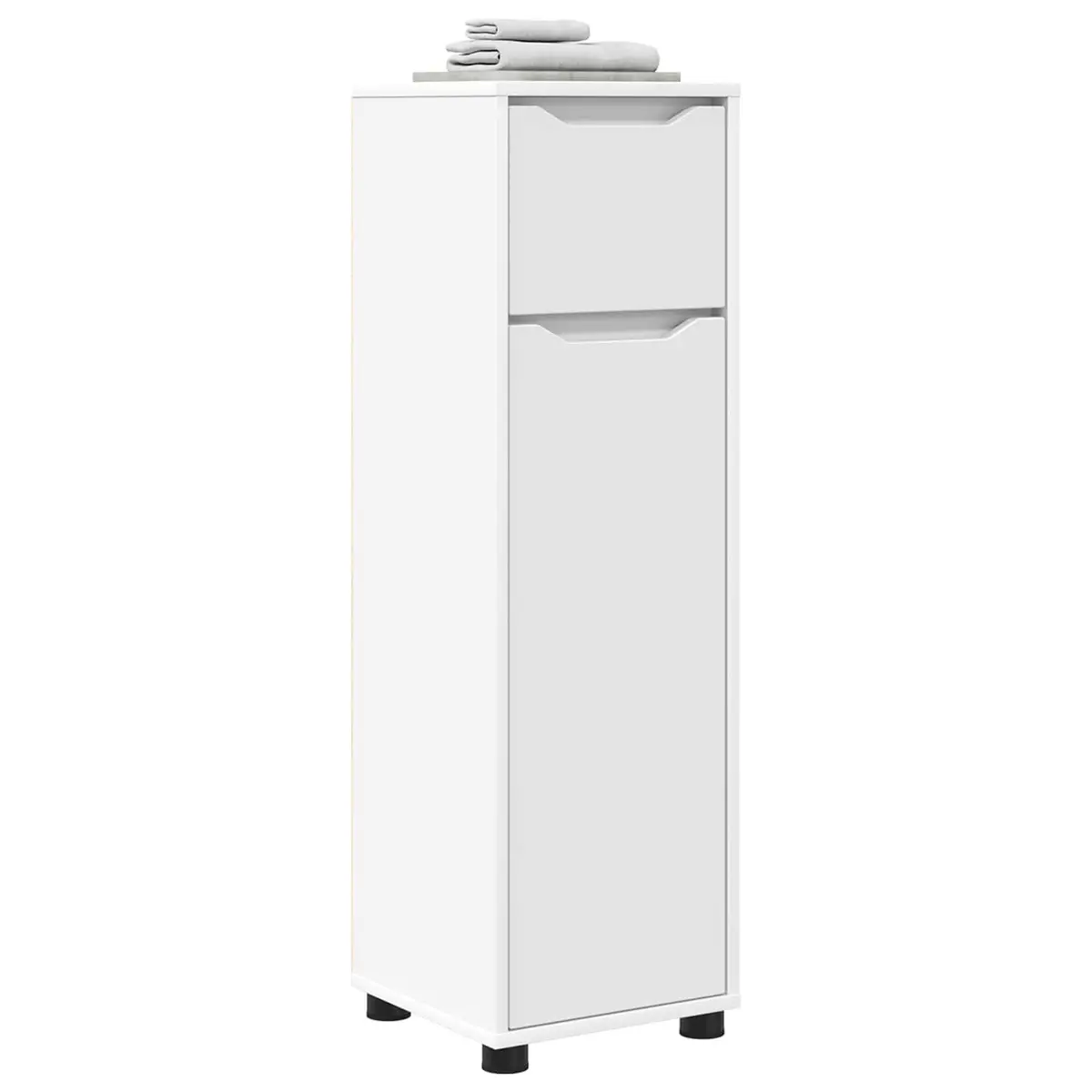 Bathroom Vanity Cabinet Storage Unit 30.5 x 30 x 101 cm White