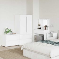 Reliable White Storage Cabinet with Practical Features