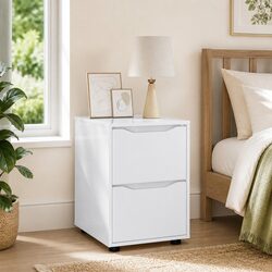 Practical High Gloss White Storage Cabinet for Your Home