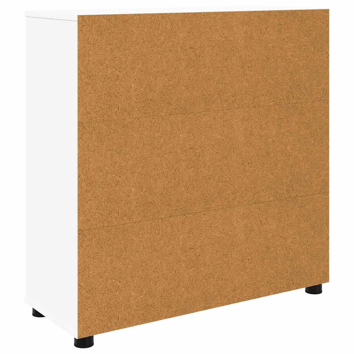 Storage Cabinet White 80 x 31 x 81 cm Engineered Wood Bedroom Living Room