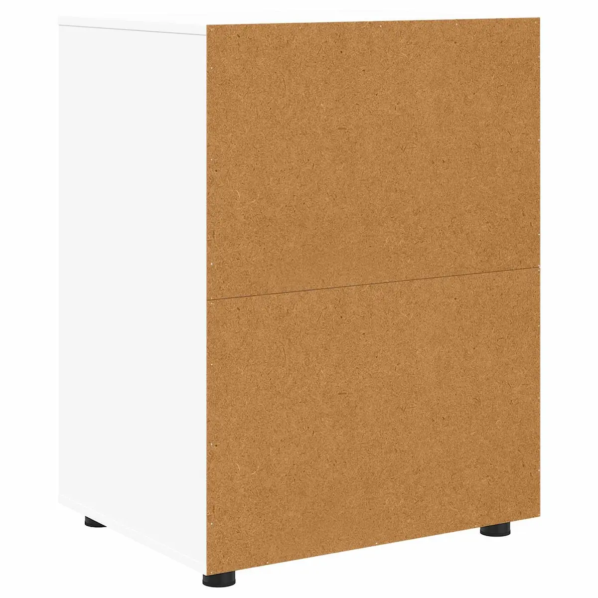 Storage Cabinet White 60x48x81cm Engineered Wood Bedroom Living Room Drawers