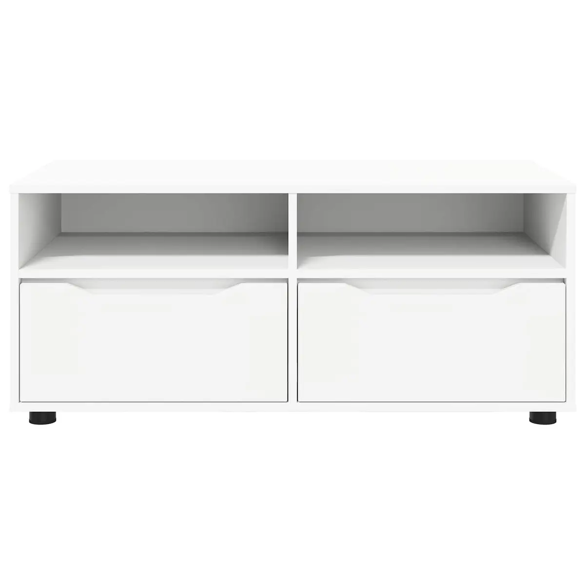 TV Cabinet Modern Storage Unit Living Room 100 x 48 x 43 cm White