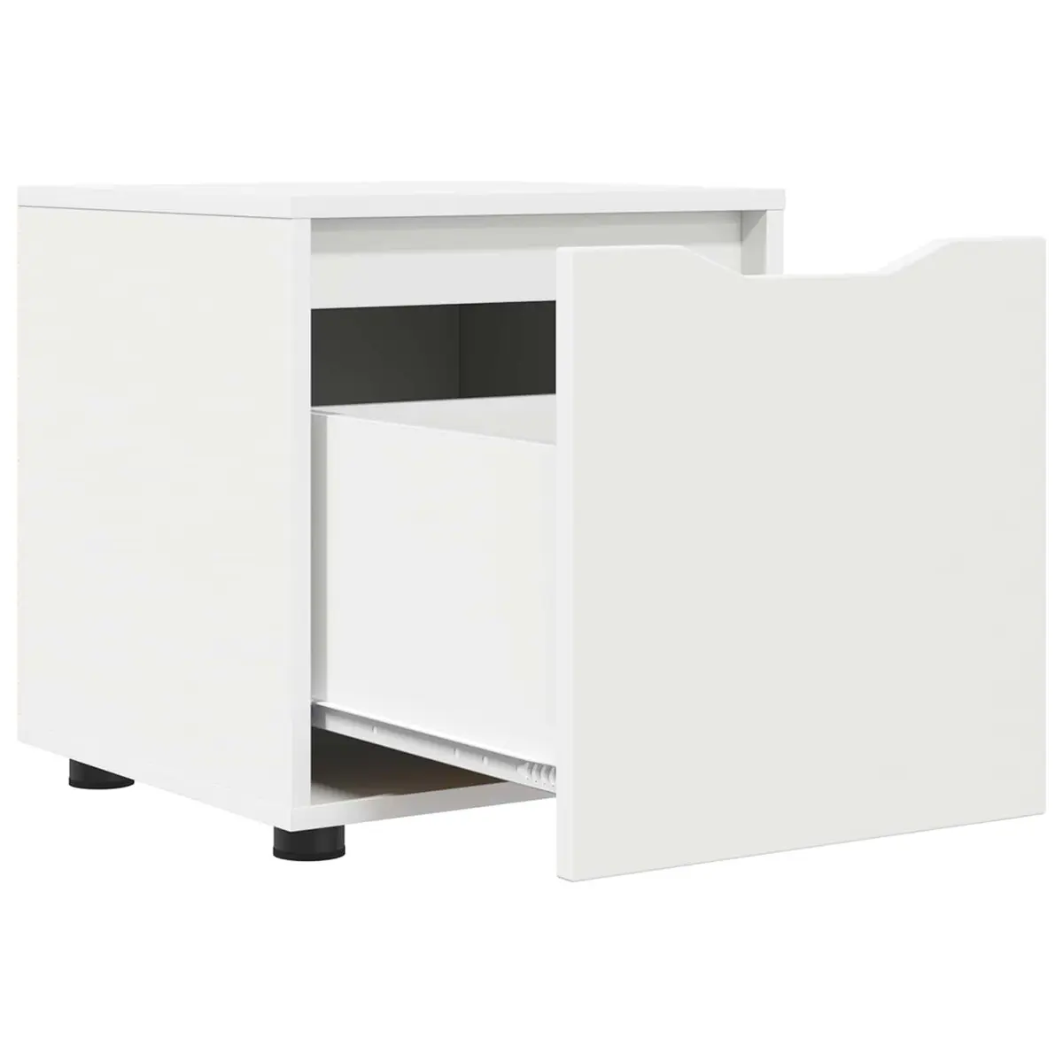 Bathroom Storage Cabinet White 40.5 x 40 x 44 cm Engineered Wood Minimalist
