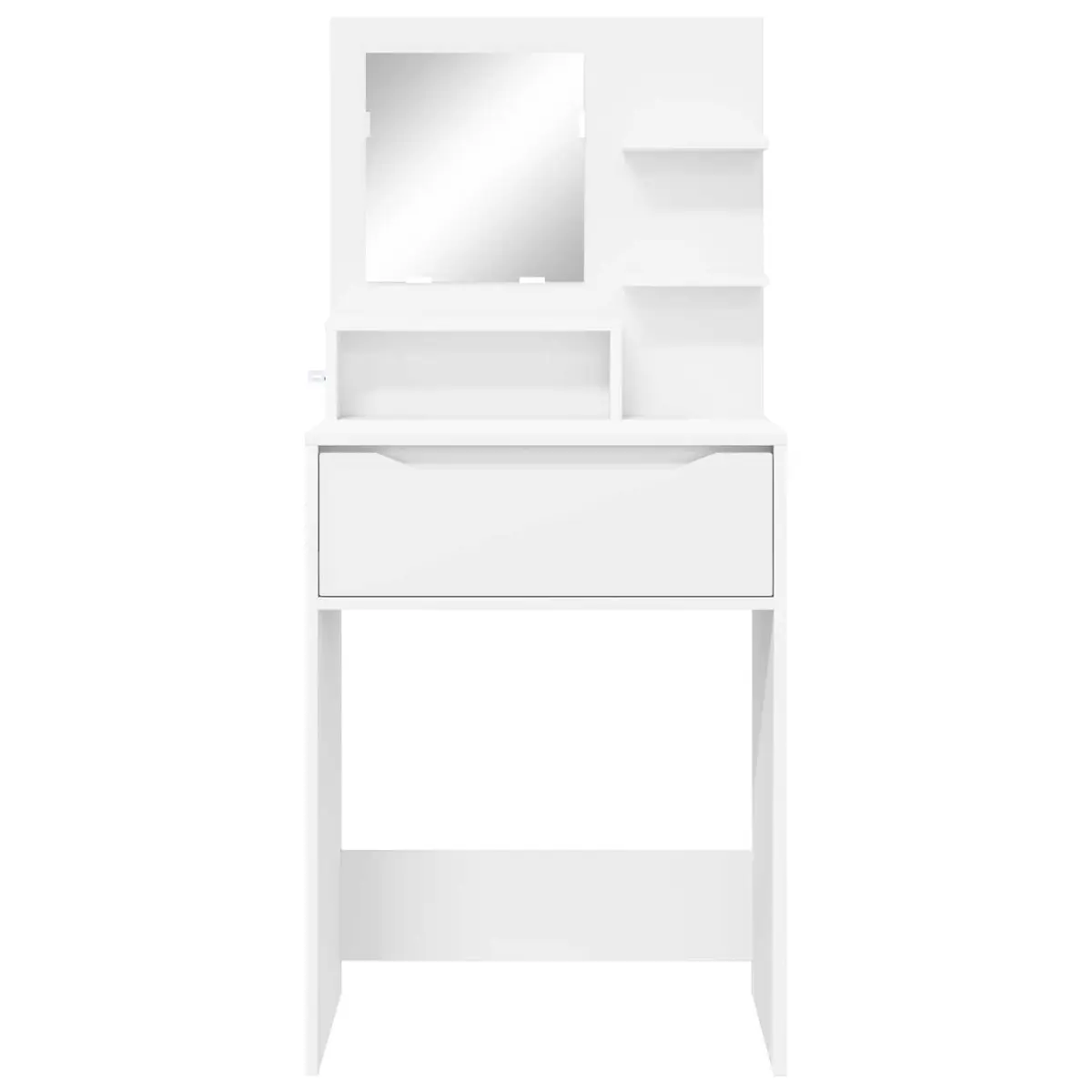 Dressing Table Modern Vanity Unit White 80 x 39.6 x 135 cm