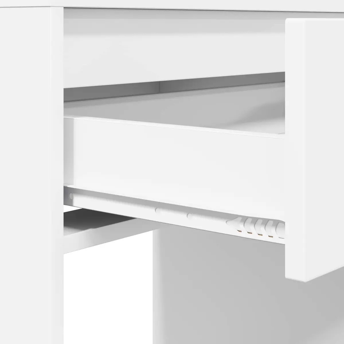 Dressing Table Modern Vanity Unit White 80 x 39.6 x 135 cm