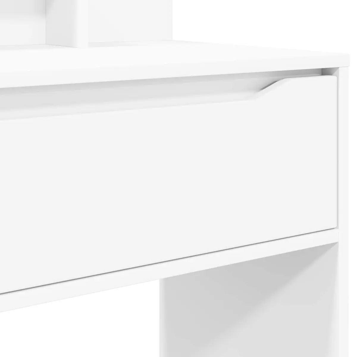 Dressing Table Modern Vanity Unit White 80 x 39.6 x 135 cm