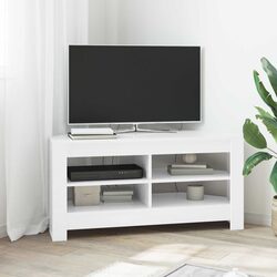 Reliable White Corner TV Cabinet for Your Living Space