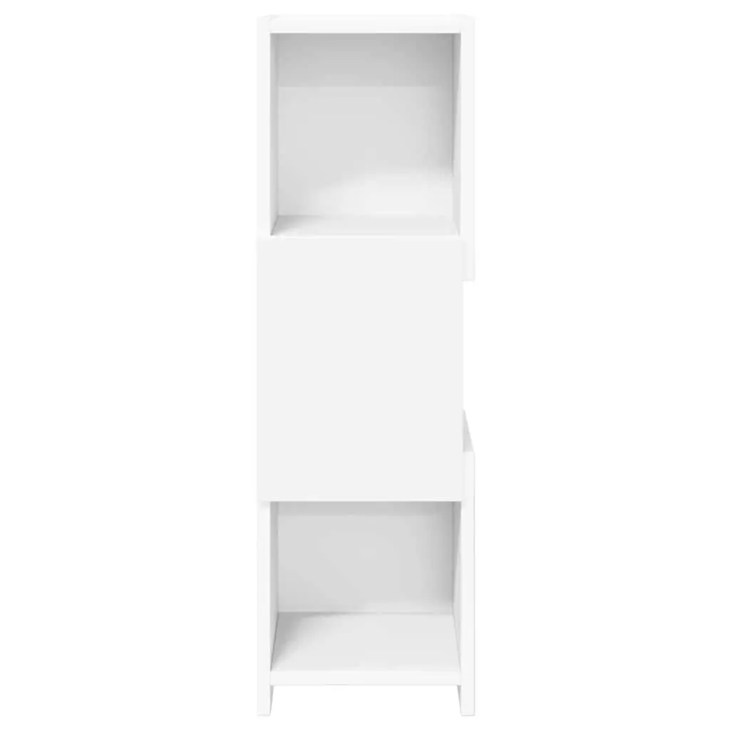 Corner Storage Cabinet Smart Organizer 25.5x25x80cm Modern Matte Finish