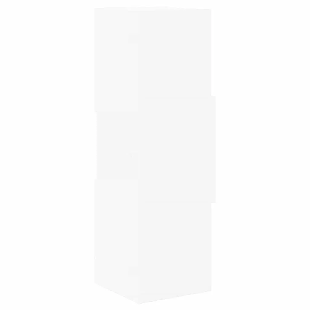 Corner Storage Cabinet Smart Organizer 25.5x25x80cm Modern Matte Finish