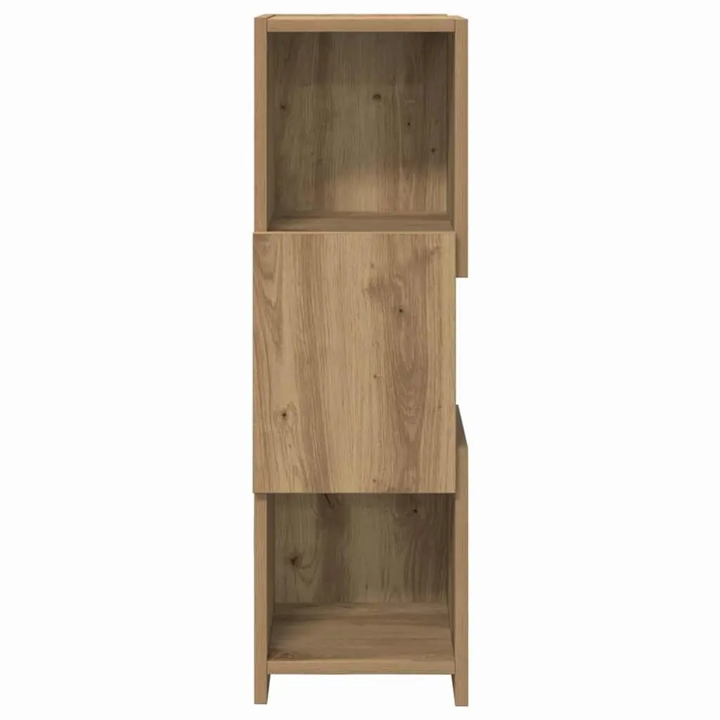 Corner Cabinet Storage Unit Space-saving 25.5x25x80cm Brown