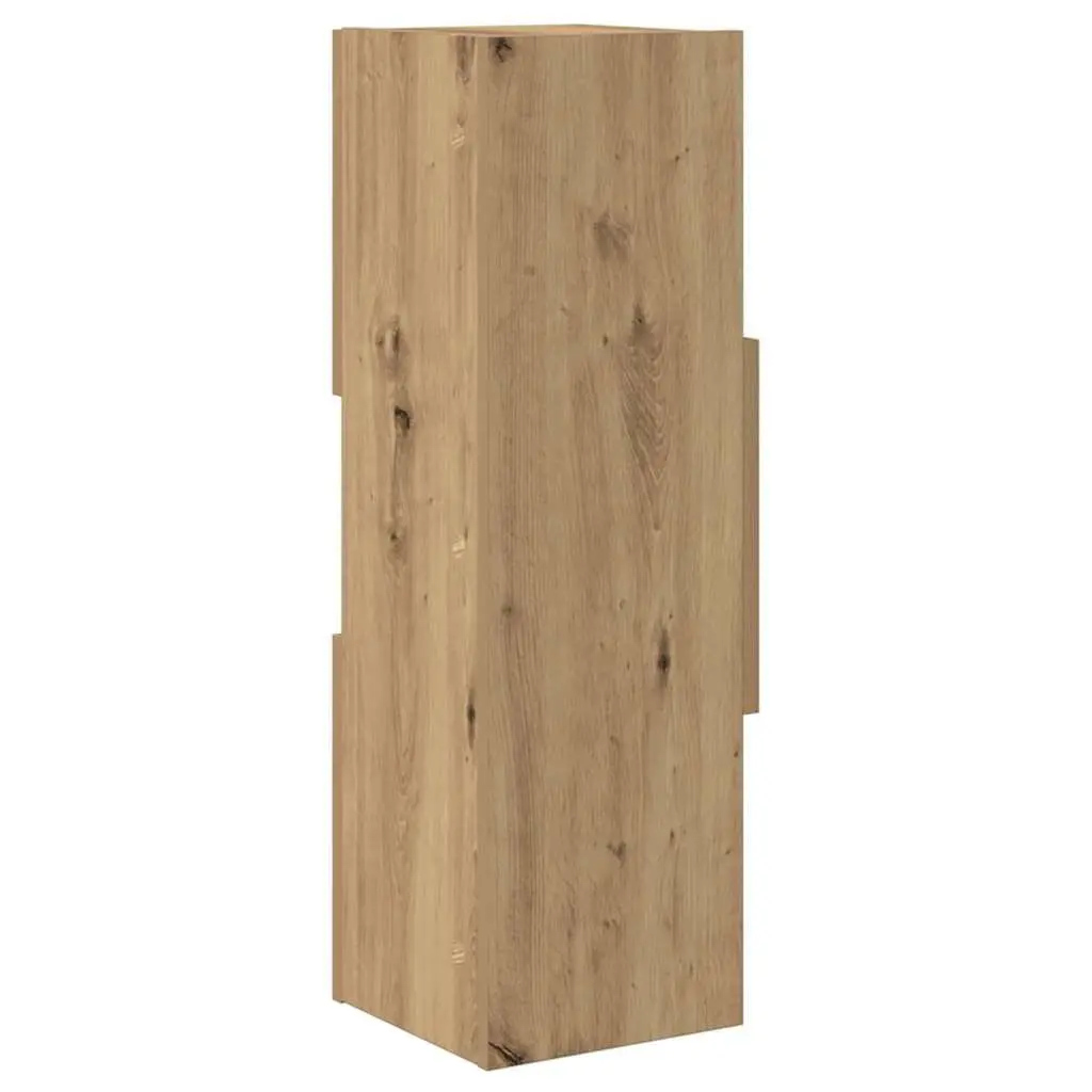 Corner Cabinet Storage Unit Space-saving 25.5x25x80cm Brown