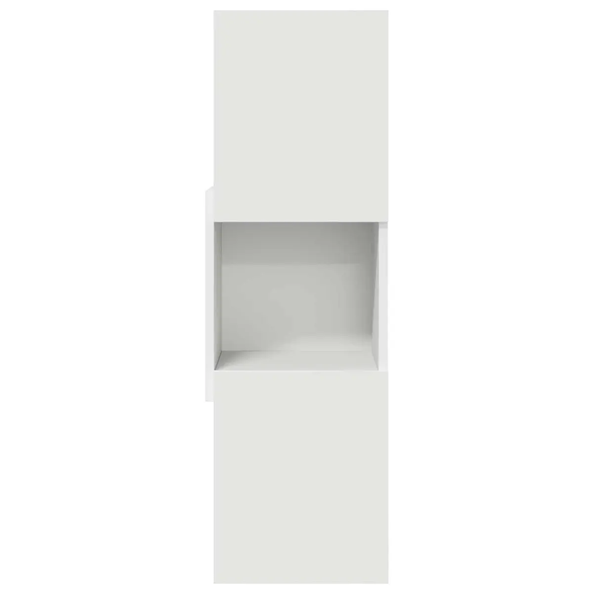 Corner Cabinet Storage Modern Living Room Organizer 30.5x30x95cm Engineered Wood Matte