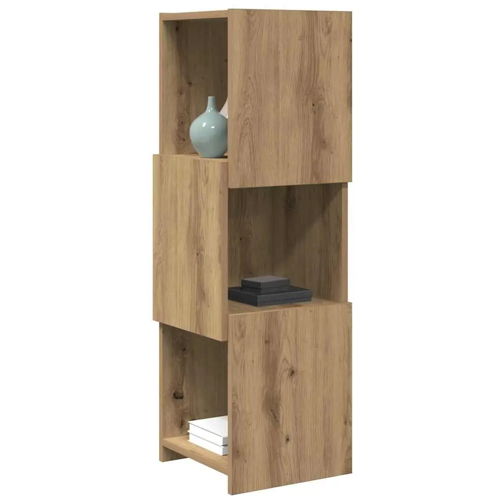 Corner Cabinet Storage 30.5x30x95cm Brown Engineered Wood
