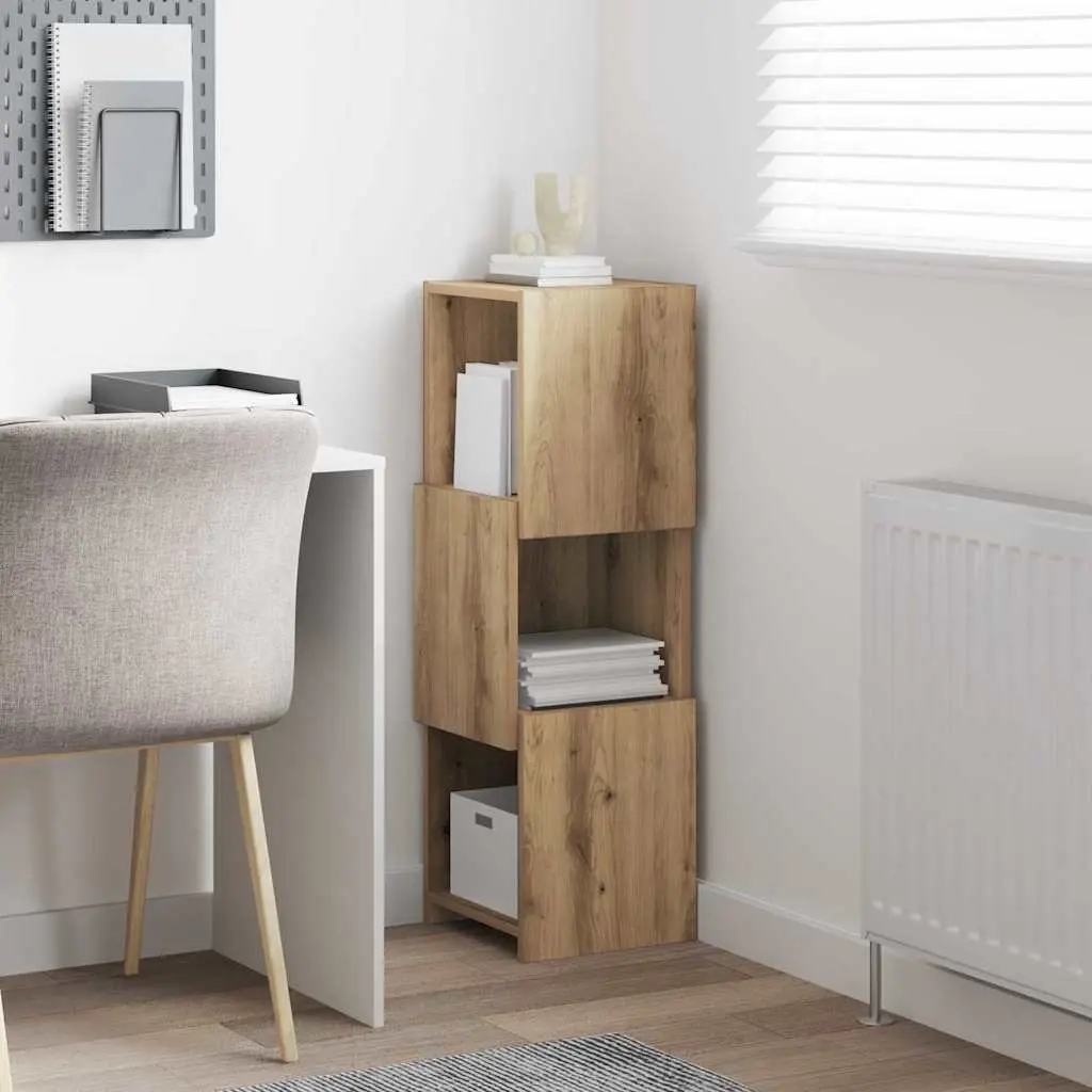 Corner Cabinet Storage 30.5x30x95cm Brown Engineered Wood
