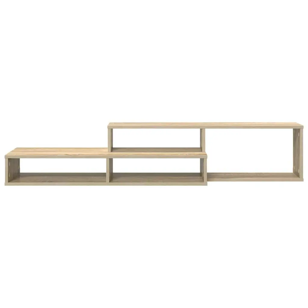 Grey Wall Mounted TV Stand with Storage Solutions