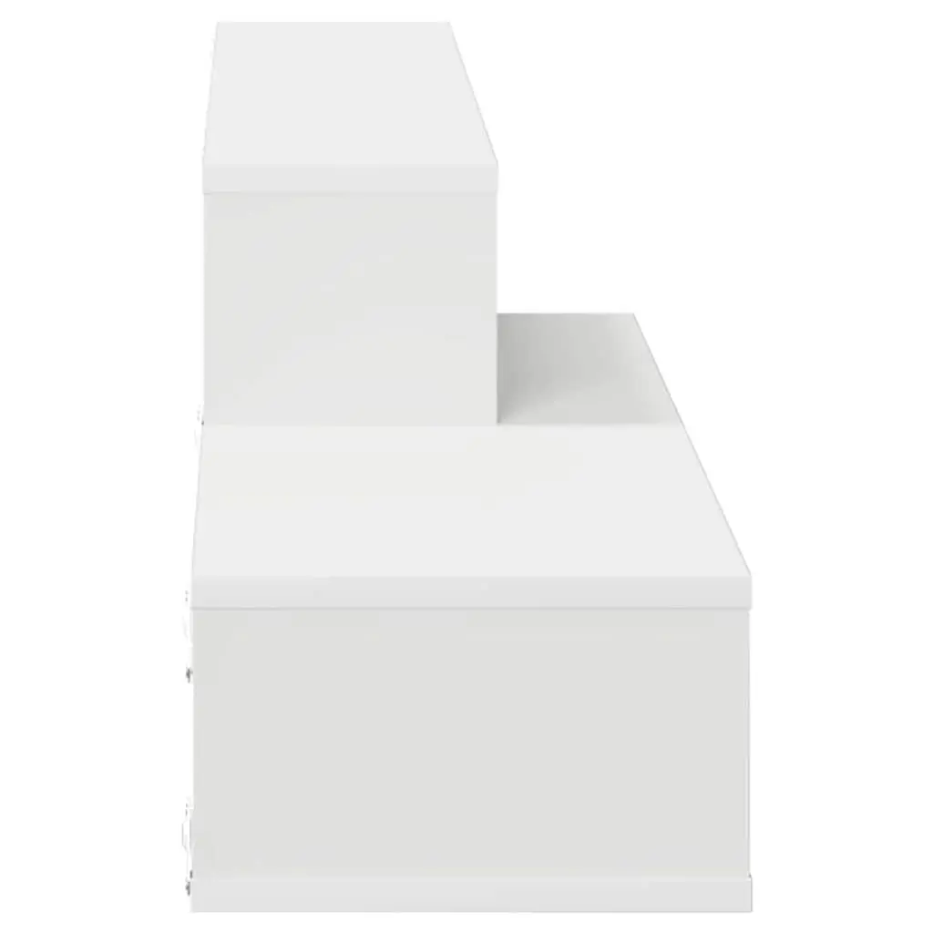 Wall Mounted TV Stand Media Storage 120x25x28.5cm Engineered Wood Matte Finish