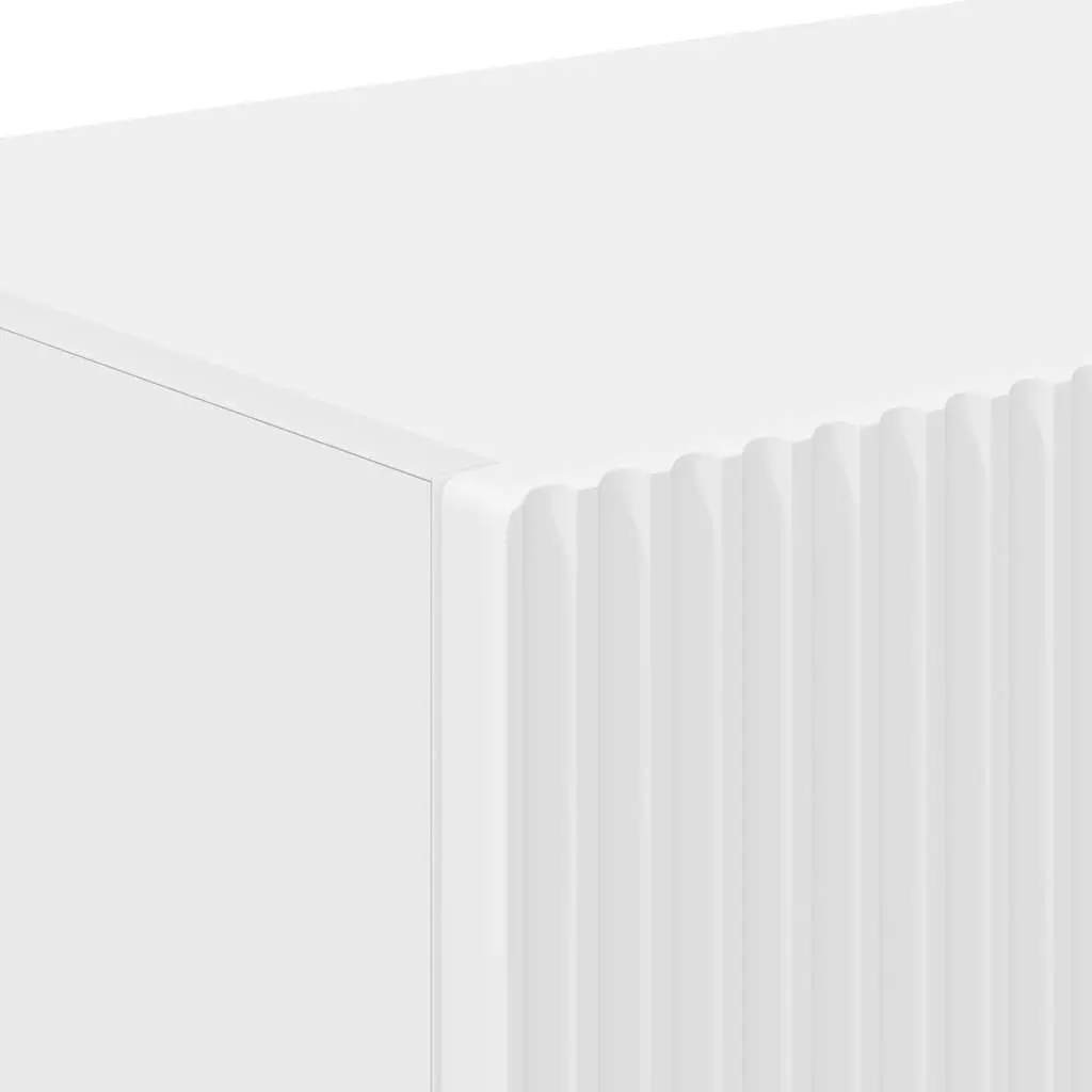 White TV Wall Cabinet Set for Storage Needs
