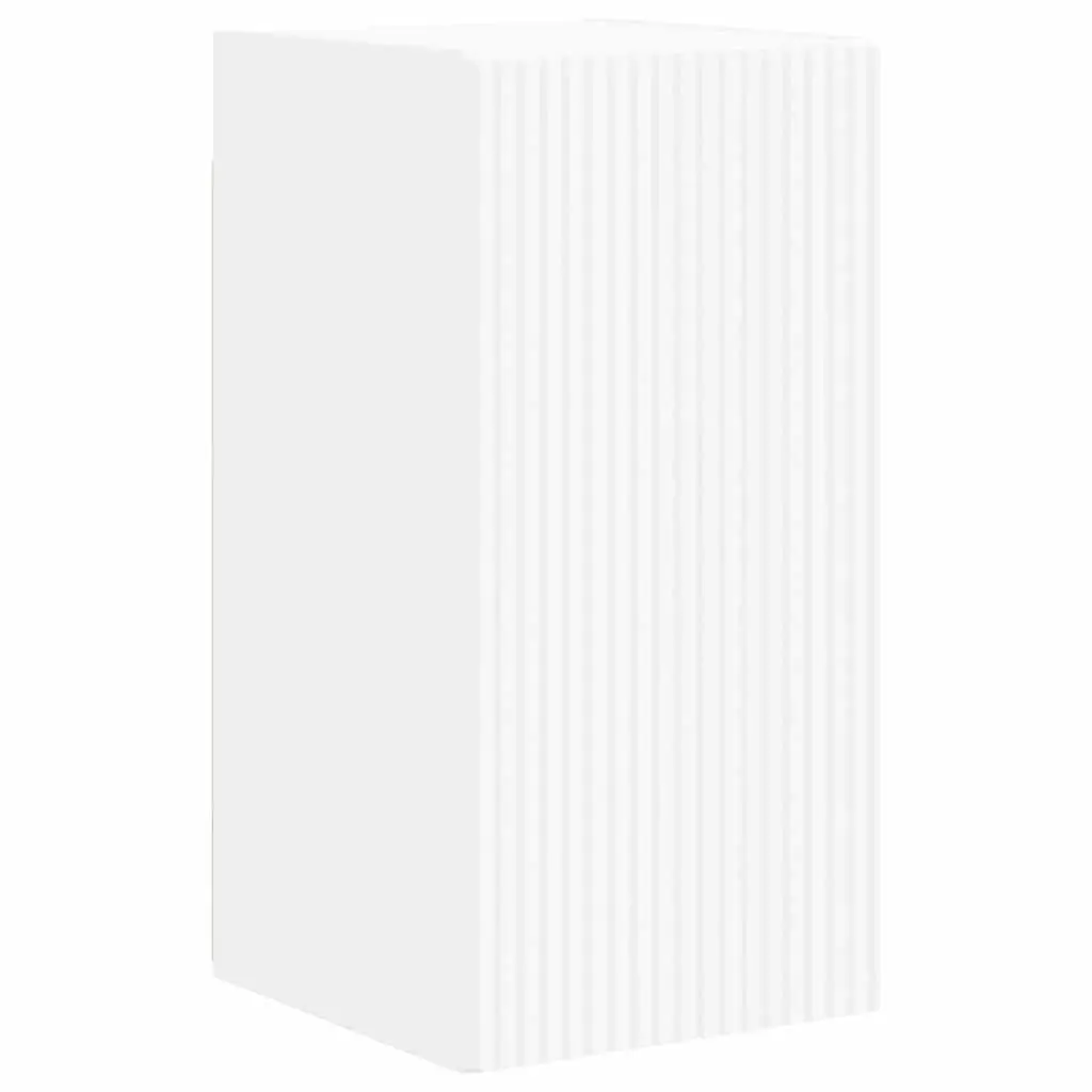 White TV Wall Cabinet with Ample Storage
