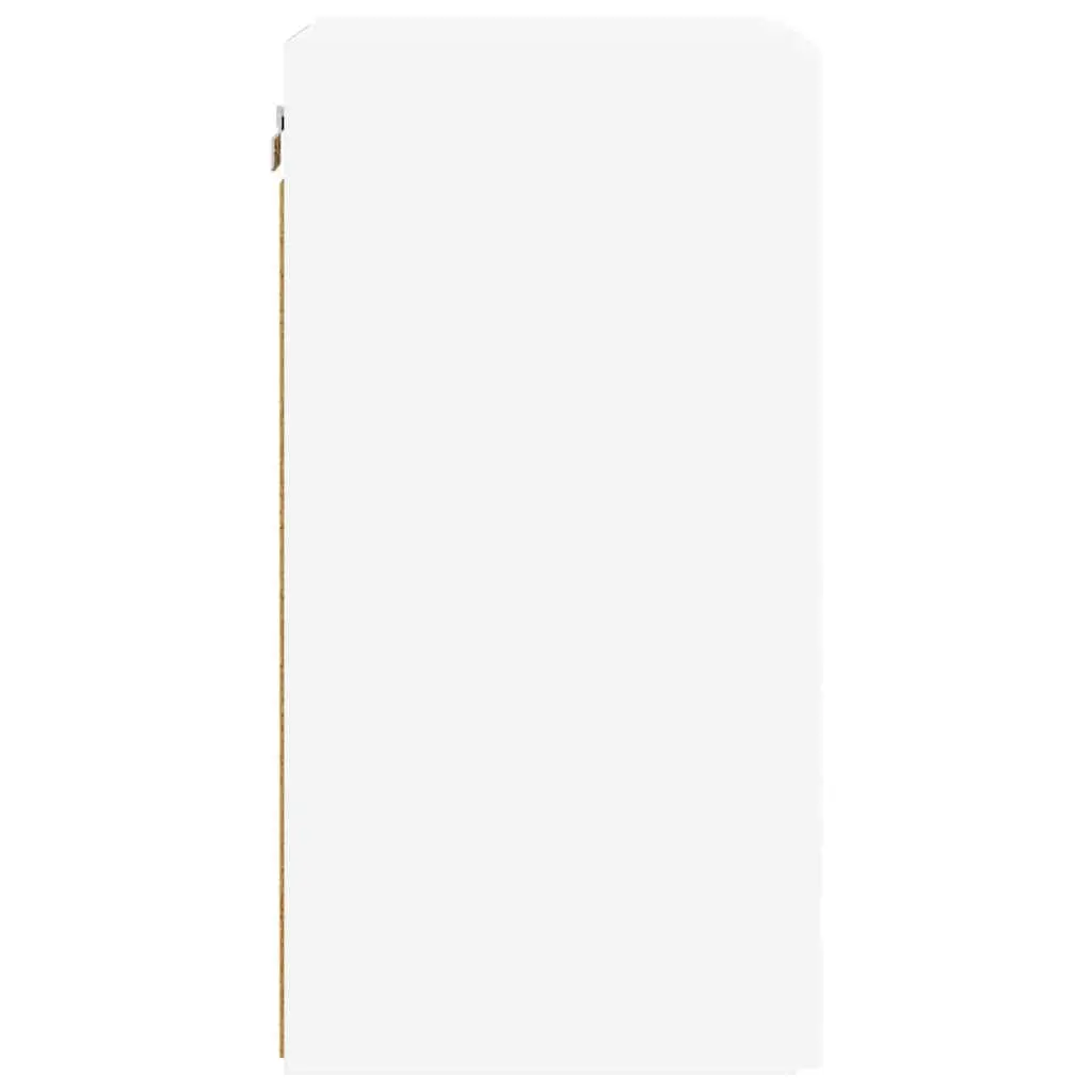 White TV Wall Cabinet with Ample Storage