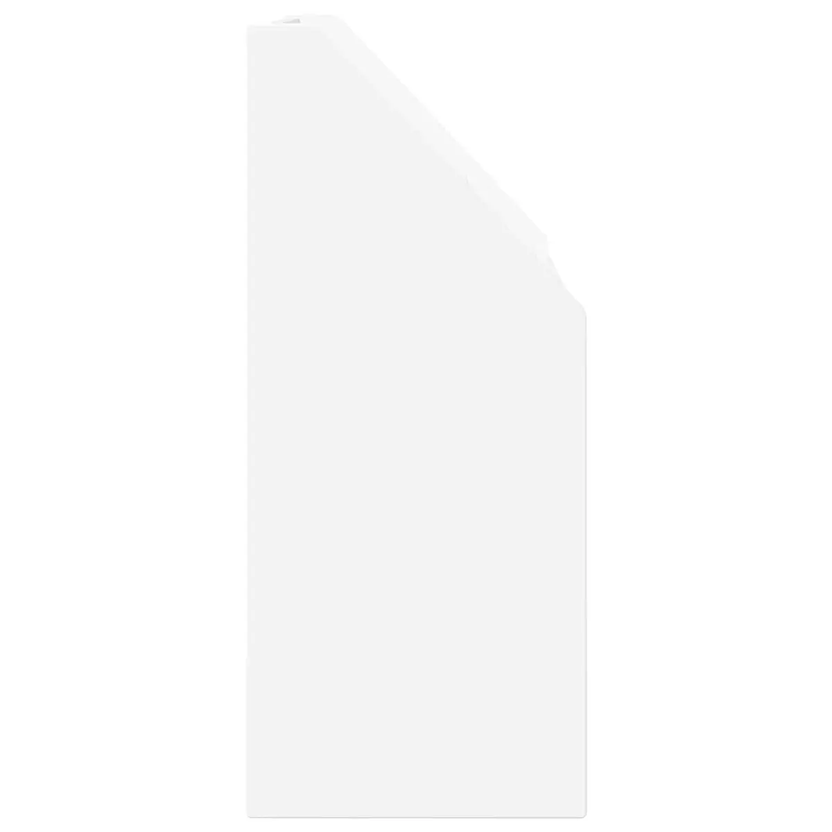 Kids Bookshelf White Modern Storage Cabinet Shelving Unit 72.5 x 29.5 x 69 cm