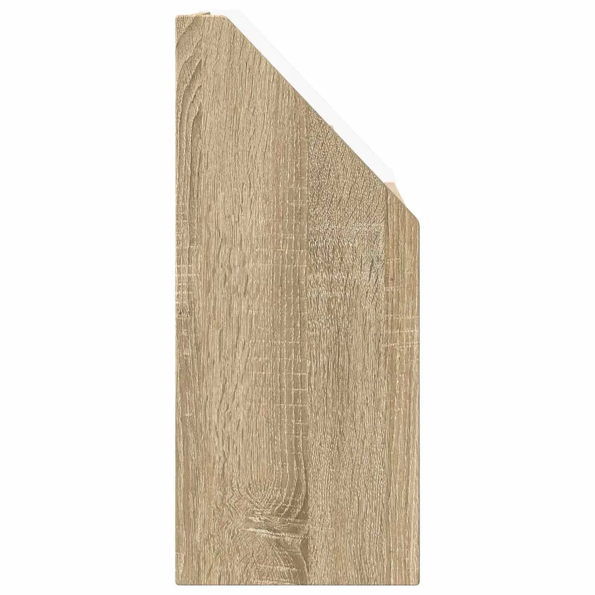 Kids Bookshelf Storage Cabinet Engineered Wood Free Standing Brown 60 x 29.5 x 69 cm