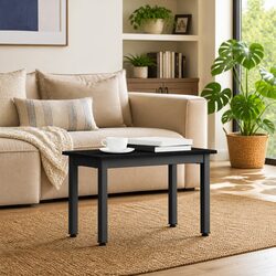 Value-Driven Black Coffee Table with Modern Design