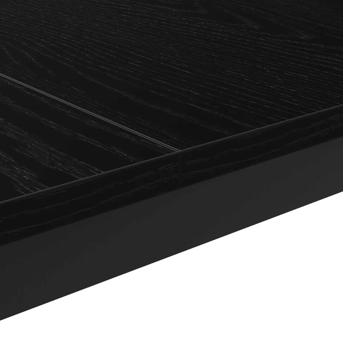 Coffee Table Rectangular Modern Living Room Black 60 x 60 x 36 cm