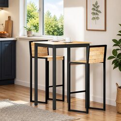 Warm and Functional Bar Table for Your Home