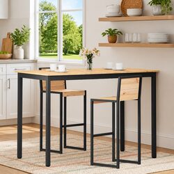 Solid Pine Wood Bar Table: Practical and Stylish
