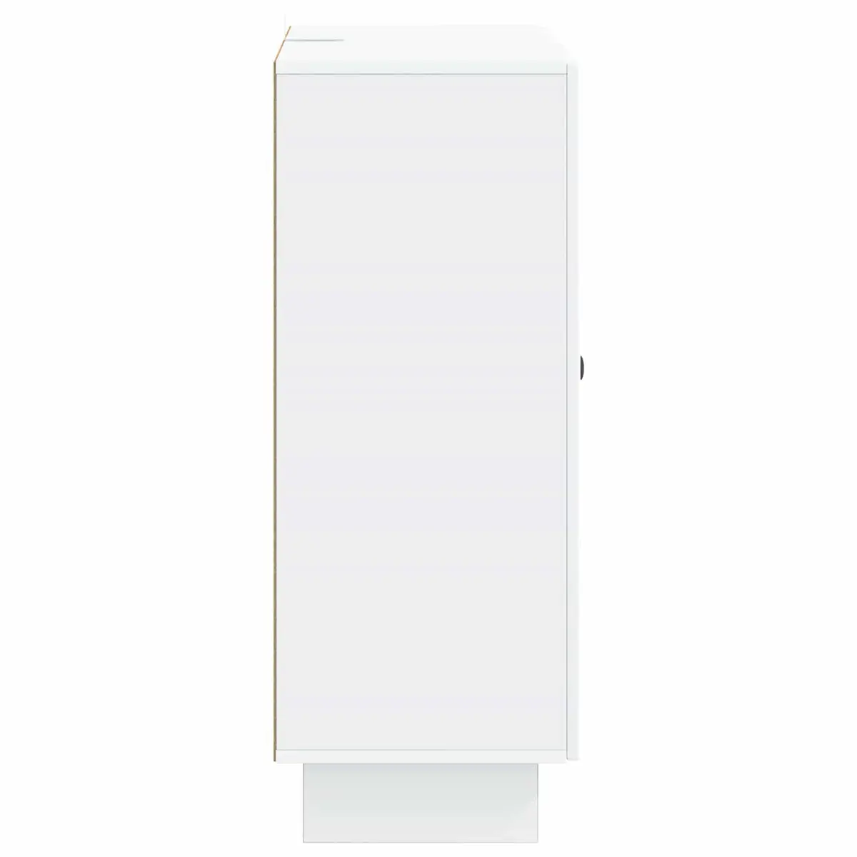 Sideboard Storage Cabinet Modern Engineered Wood Buffet 66 x 34.5 x 90 cm White