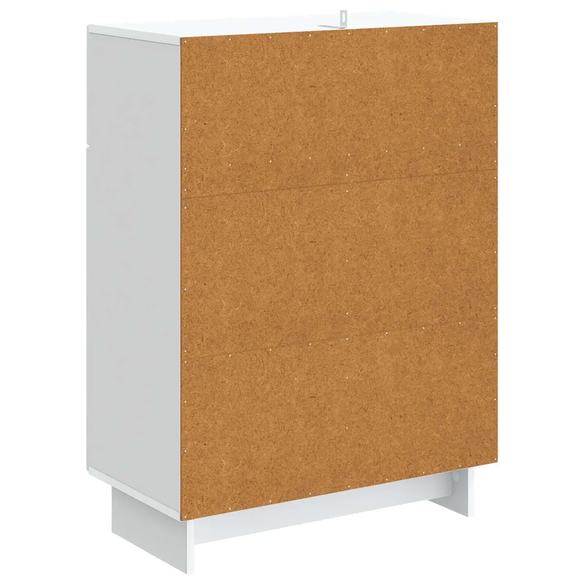 White Sideboard 66x34.5x90cm with Vintage Touch