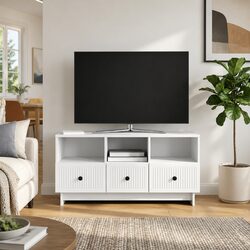 White TV Cabinet: Practical Design and Value for Your Home